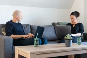too much time at home with your spouse